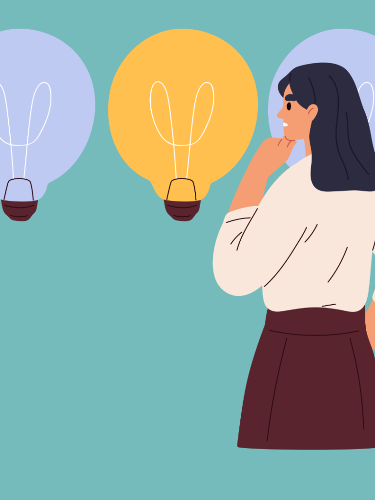 decision making Woman making a decision - Online therapy for anxiety and depression