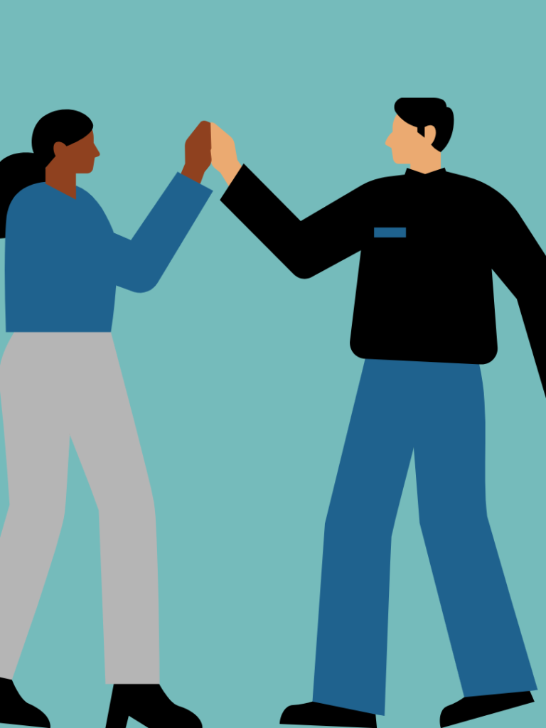 core beliefs and axnious attachment Illustration representing healing core beliefs and anxious attachment.